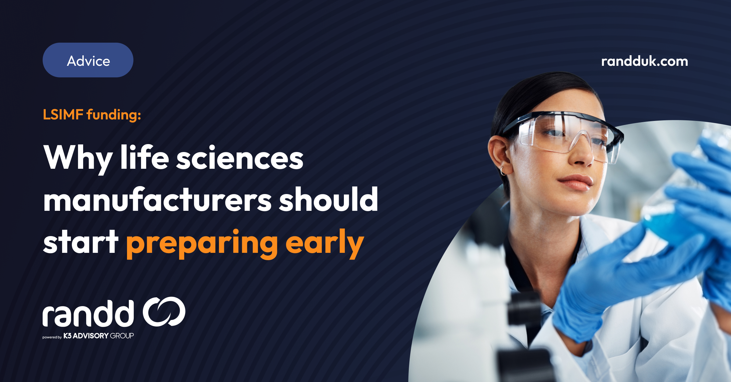 LSIMF funding: why life sciences manufacturers should start preparing early